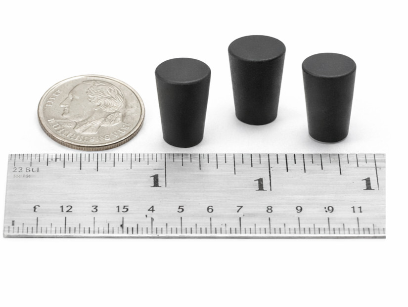 #000 Solid Rubber Stoppers Lab Tapered Plugs Rubber Corks Various Pack Sizes