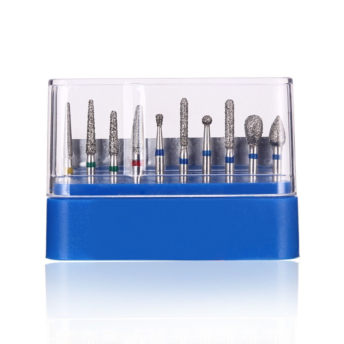 Dental Diamond Burs FG Kit for Crown/Bridge Preparation Anterior FG101 102 108