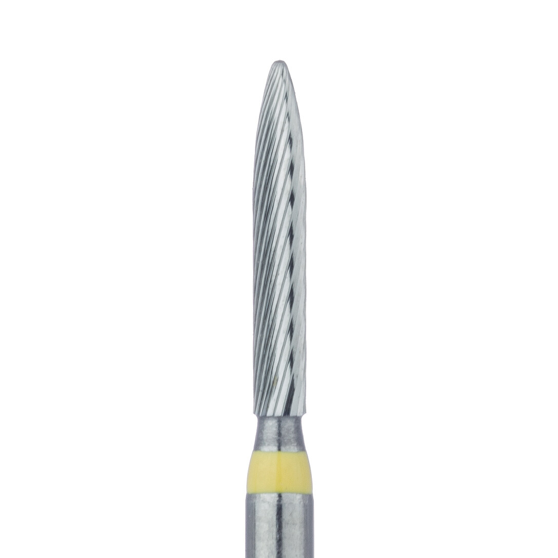 Meisinger HM48LF-012-FG Flame FG 1.2mm Extra Fine Trimming Finishing Carbide Bur