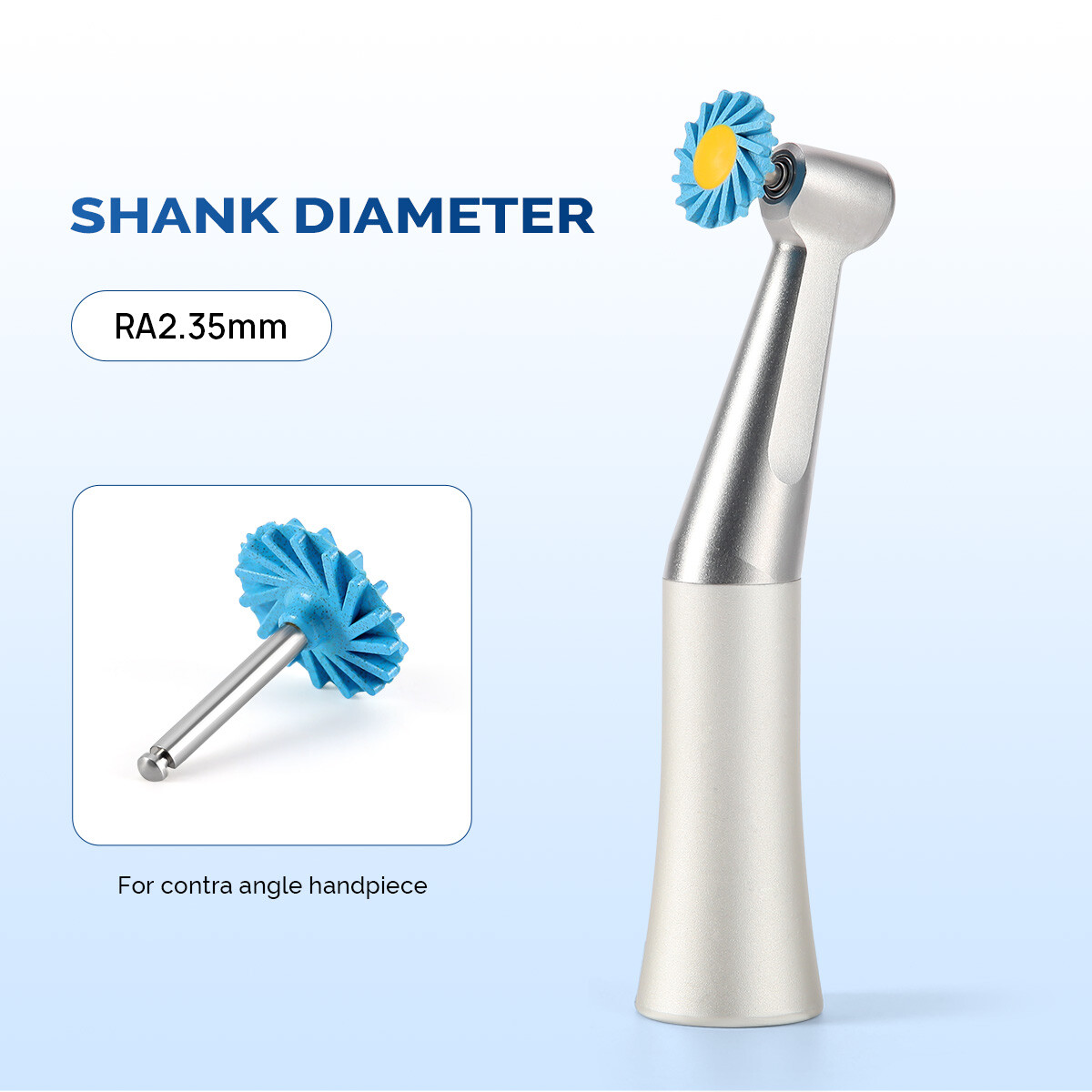 Dental Zirconia Composite Polishing Kit Diamond Silicone Wheel Polishers Brushes