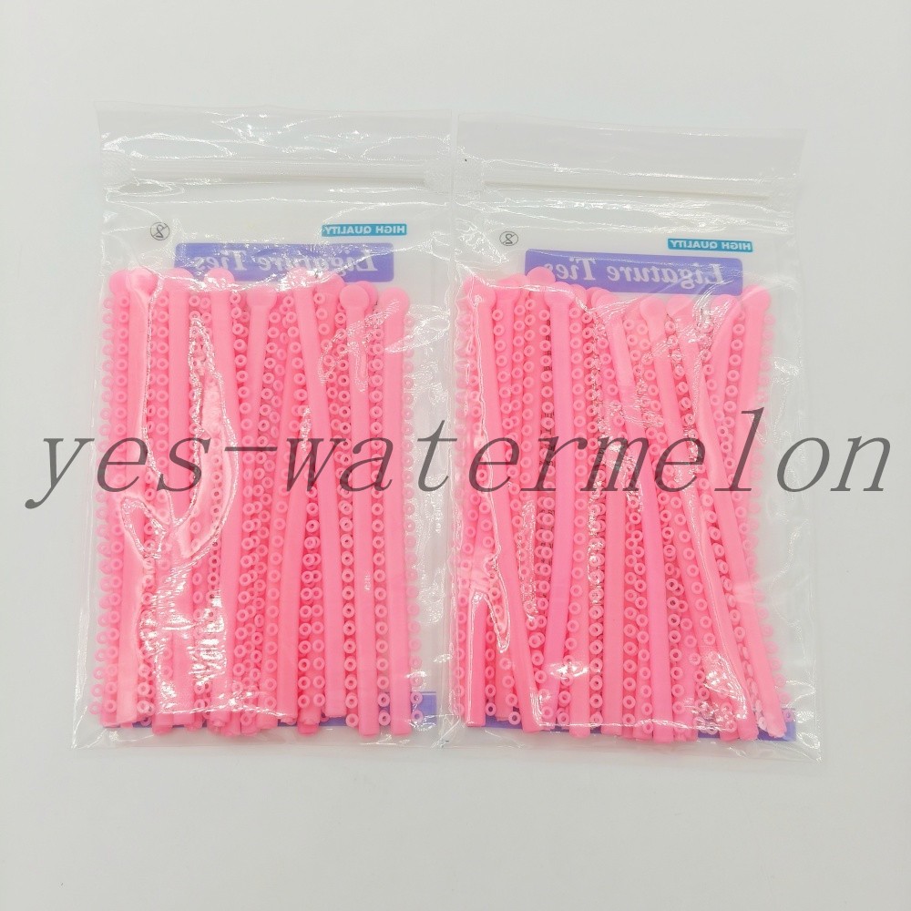 Dental Orthodontics Ligature Ties Elastics Rubber Bands O-ring 1000 Pcs/Bag
