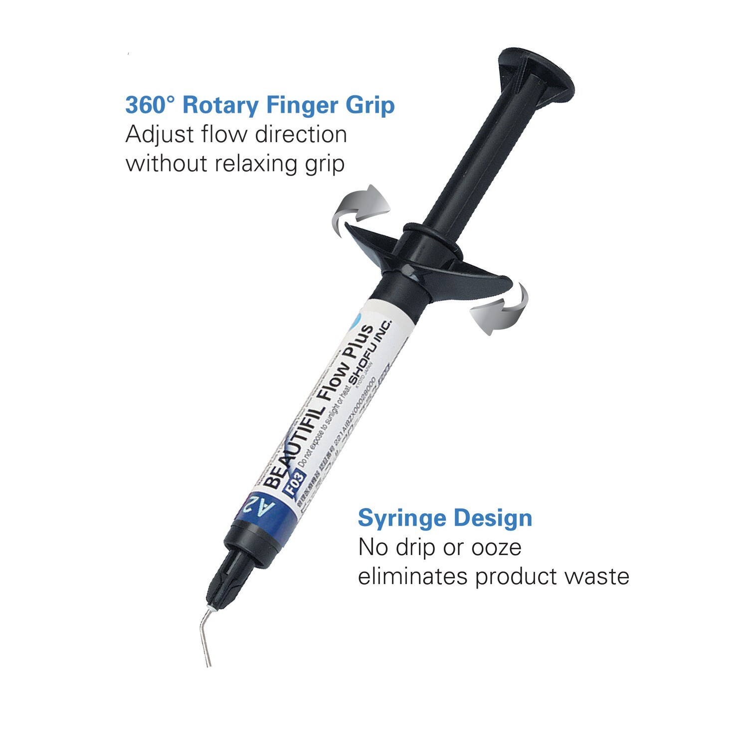 Beautifil Flow Plus F03 Low Flow – A1 Syringe, 1 – 2.2 Gm. Syringe. Injectable