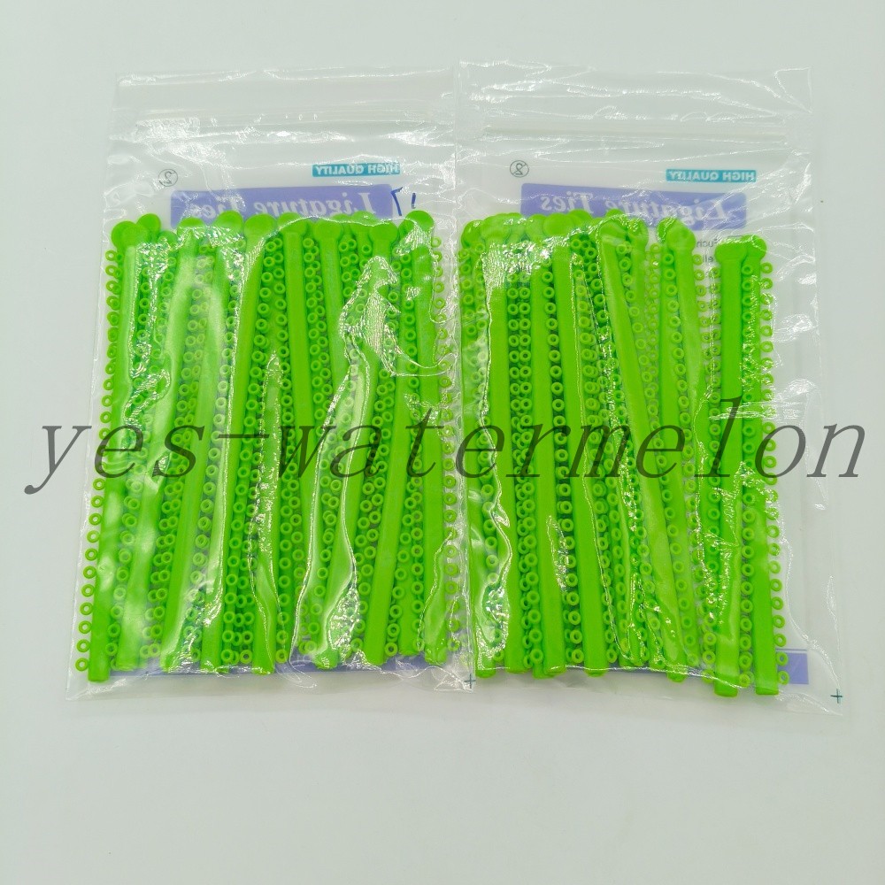 Dental Orthodontics Ligature Ties Elastics Rubber Bands O-ring 1000 Pcs/Bag