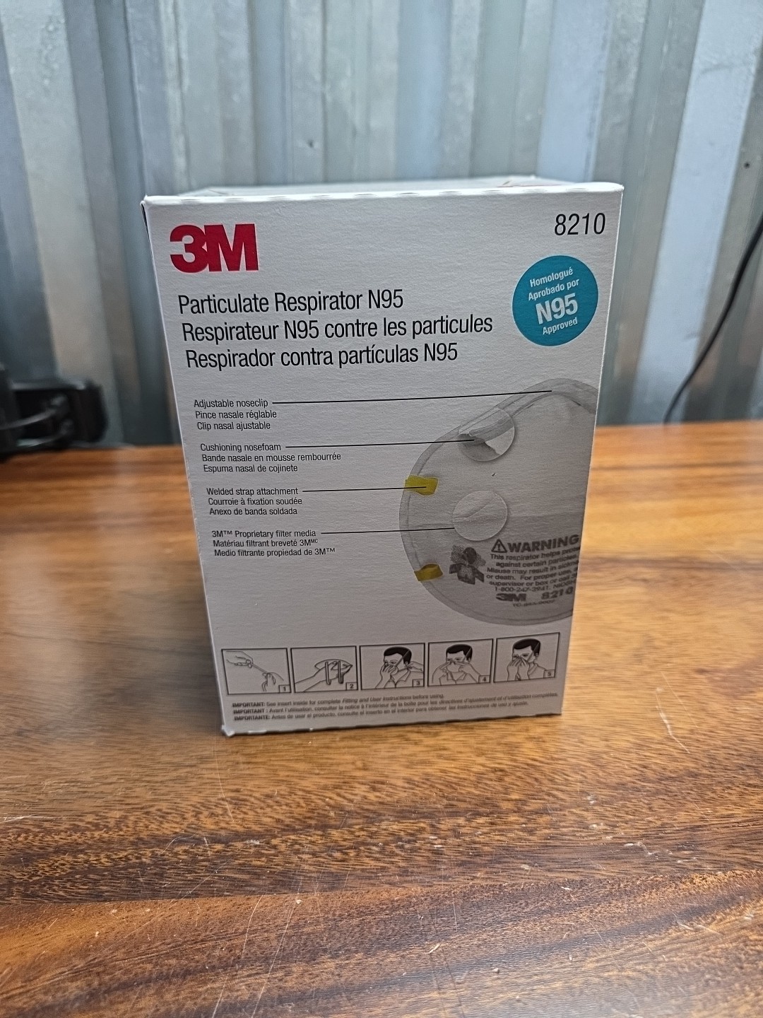 3M Aura 9205 N95 Respirator Face Mask 20-Pack
