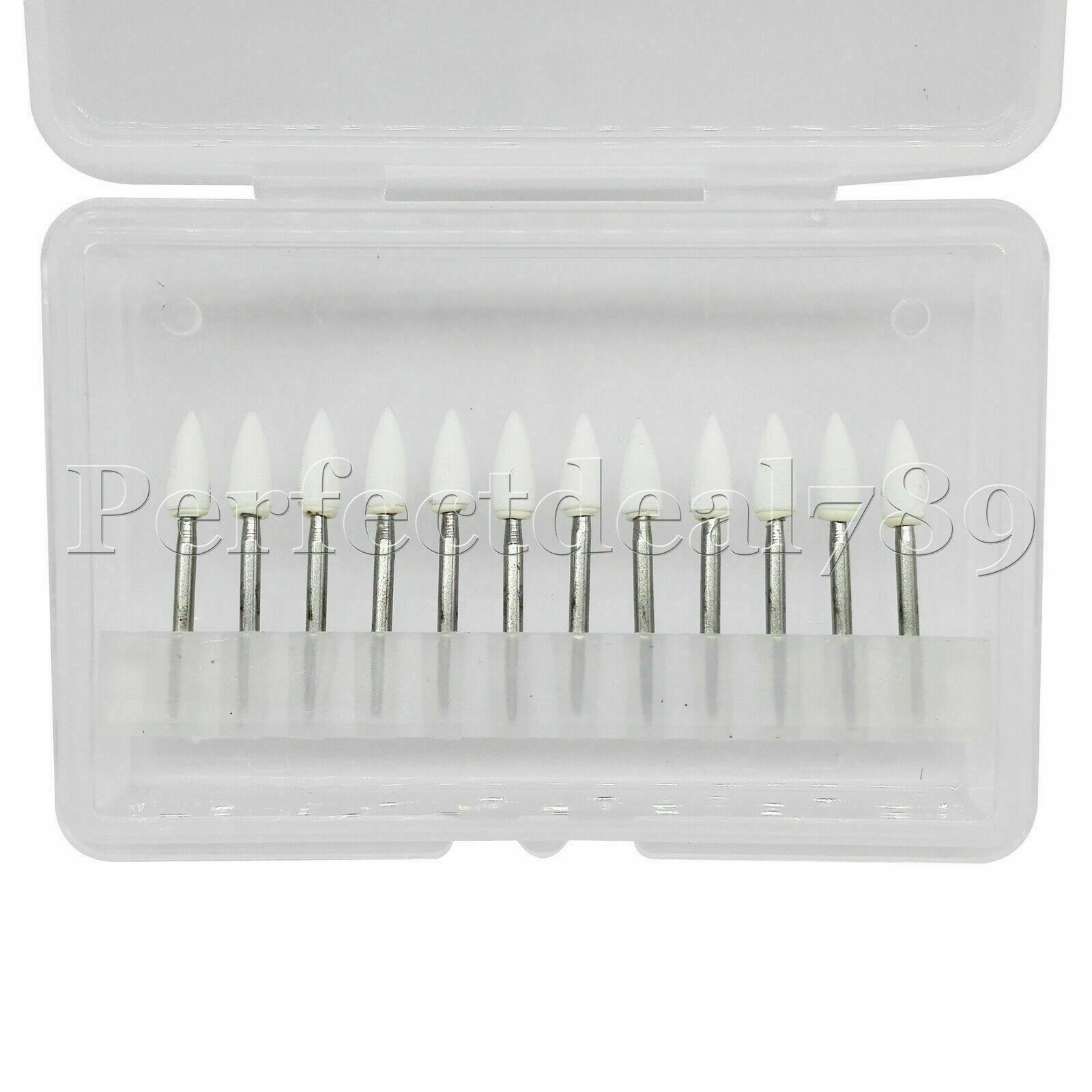 Shofu Dura-White Dental White Finishing Stones Flame Cone Shape FG Bur Arkansas