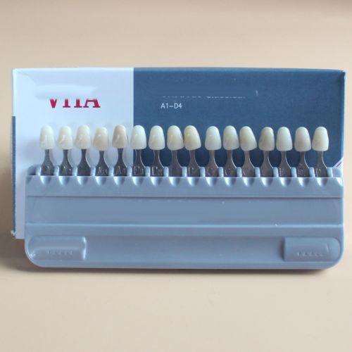 1 Set Porcelain Dentist Dental Materials 16 Colors Shade Guide Teeth US