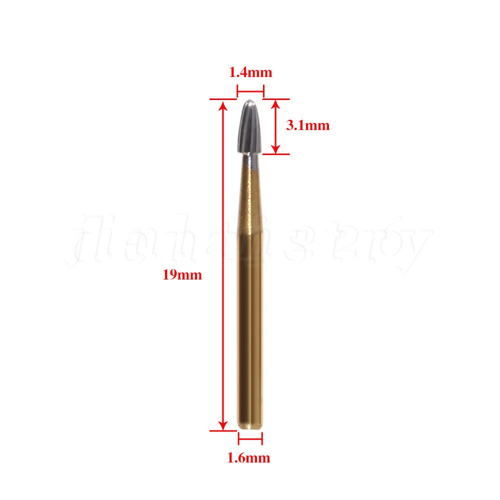 FG #7404 Egg Shape Trimming & Finishing Burs 10/Pk