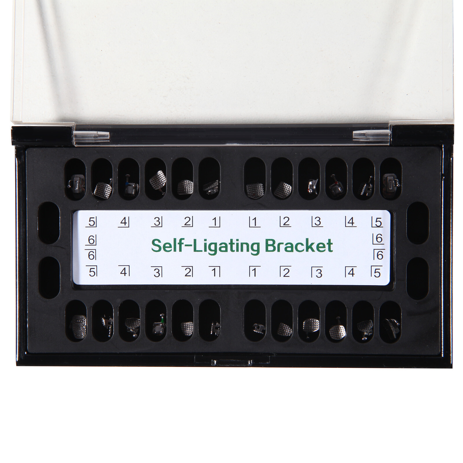 Dental Orthodontic Self-Ligating Brackets Braces Roth 022 Hooks 345&Buccal Tubes