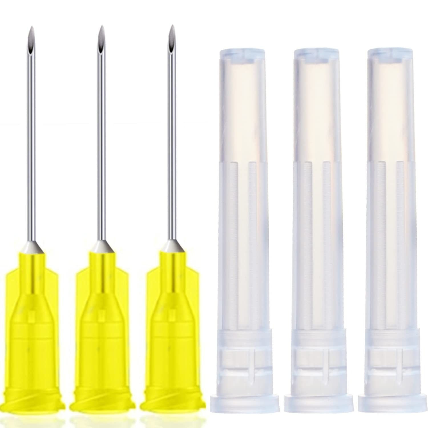 100 Pack 25 Gauge 5/8 Inch Sterile Disposable Syringes – Lab Supplies