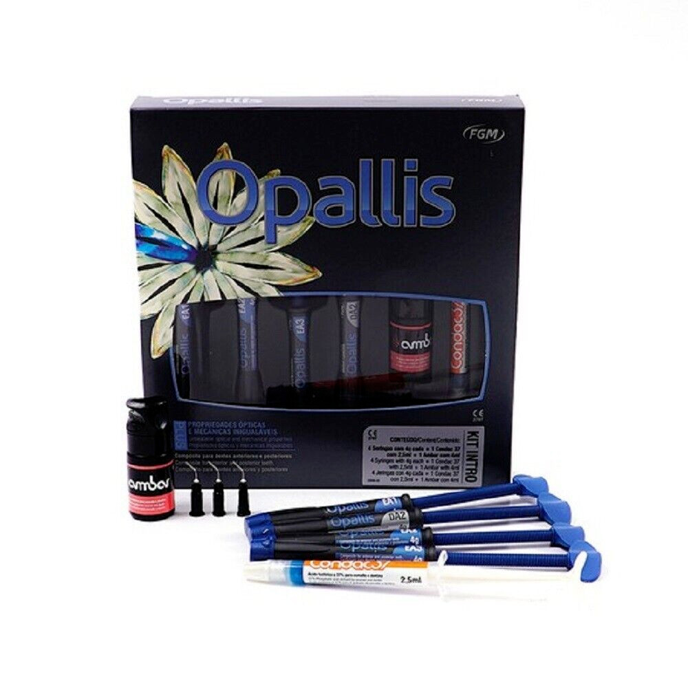 FGM Opallis Nano Hybrid Dental Composite Intro Kit for Anterior & Posterior