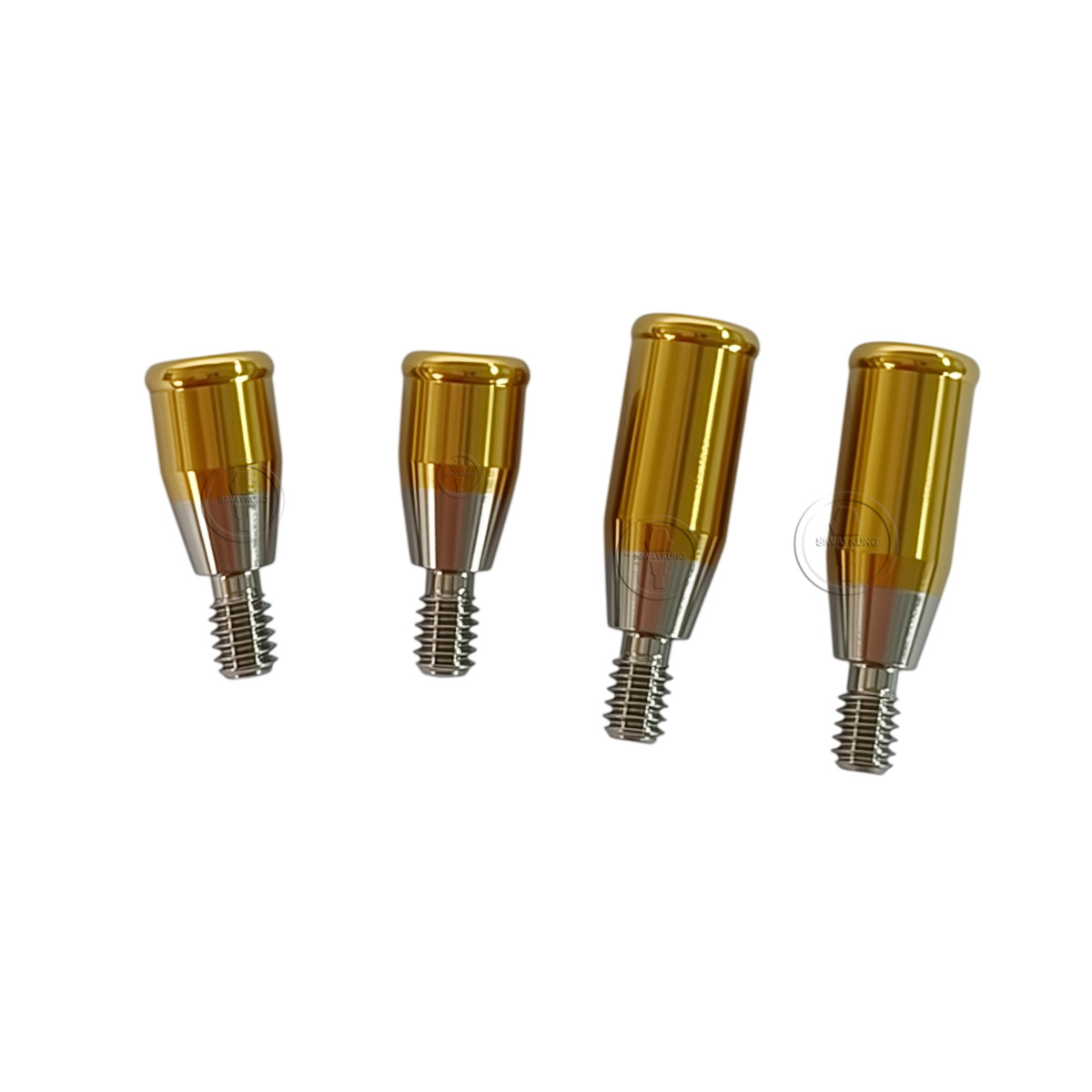 Locator abutment full set fit to Nobel Active RP platform D3.7mm GH1-6mm