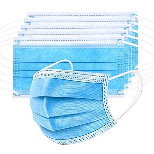 100 Pack Medical Disposable Face Masks for Protection, ASTM Level 2, 3 Layers…