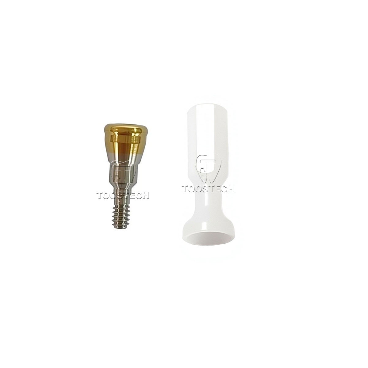 Locator abutment overdenture attachment kit fits to Straumann RC D3.7mm GH1~6mm