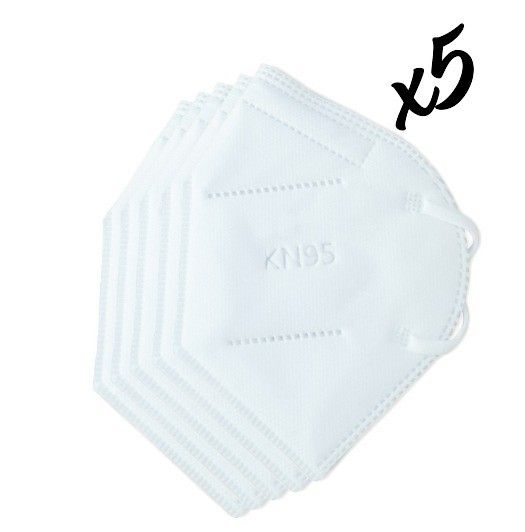 5/10/30/50 KN95 ASTM 1 Disposable Face Masks 4 Layers Filters 95%+ PFE & BFE