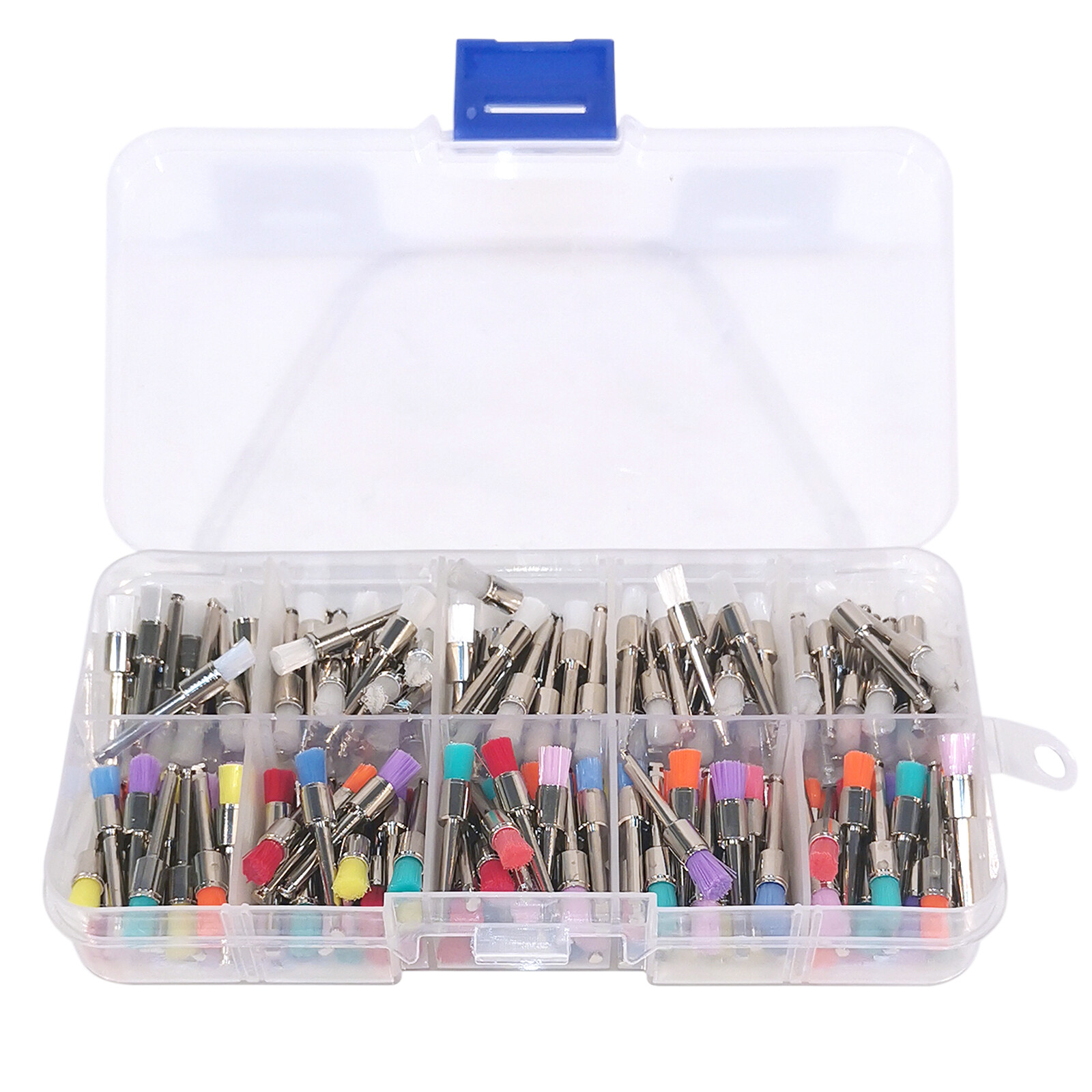 200Pcs SKYSEA Dental Flat Polishing Brush Brushes For Low Speed Handpiece