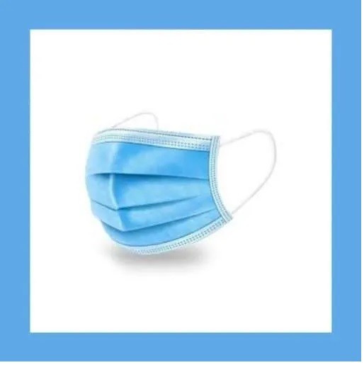 1000 pcs Bordova Earloop Face Masks, ASTM F2100-19 Level 3 – 98% BFE, PFE