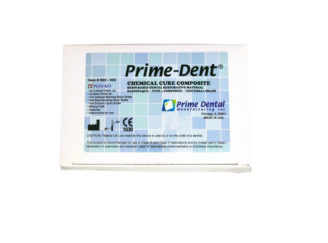 Self Curing Adhesive for Oral Care, 5 Grams, Kit Includes Mixing Pads and