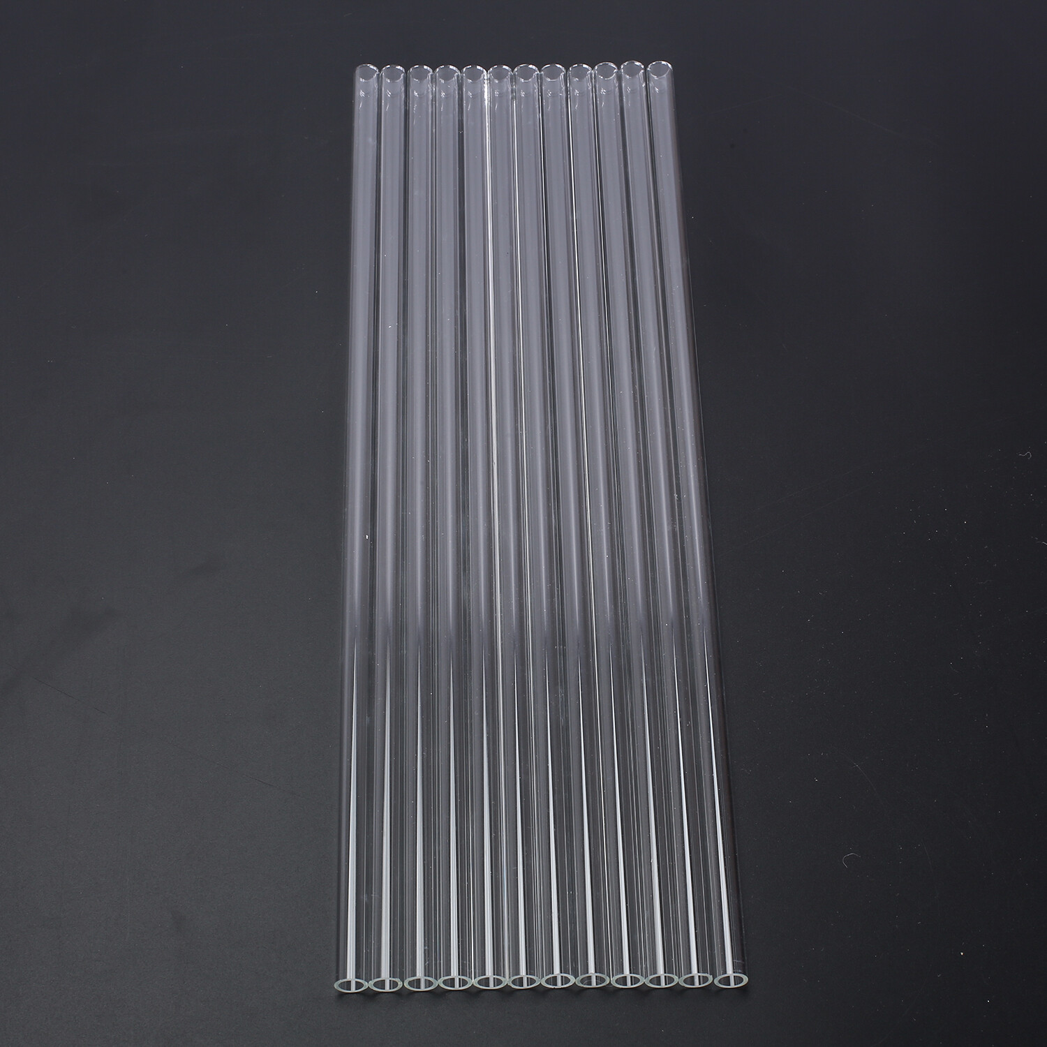 12 x Borosilicate Pyrex Glass Tubing Blowing Tubes 12″ Long 8mm OD 1.2mm Thick