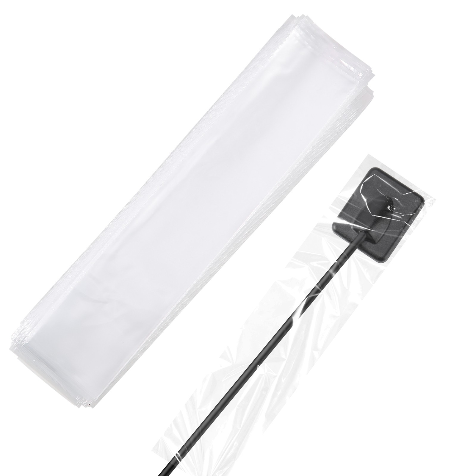 JMU 500pc/Box Dental X-Ray Sensor Cover Protective Film Disposable Sensor Sleeve