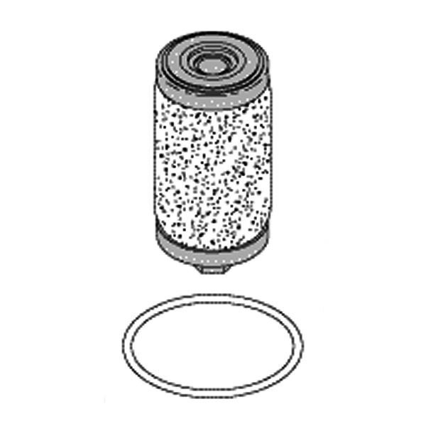 RPI Mist Filter 0.3 Micron, Non-Woven Fabric, .82″ OD x 1.54″ Lg
