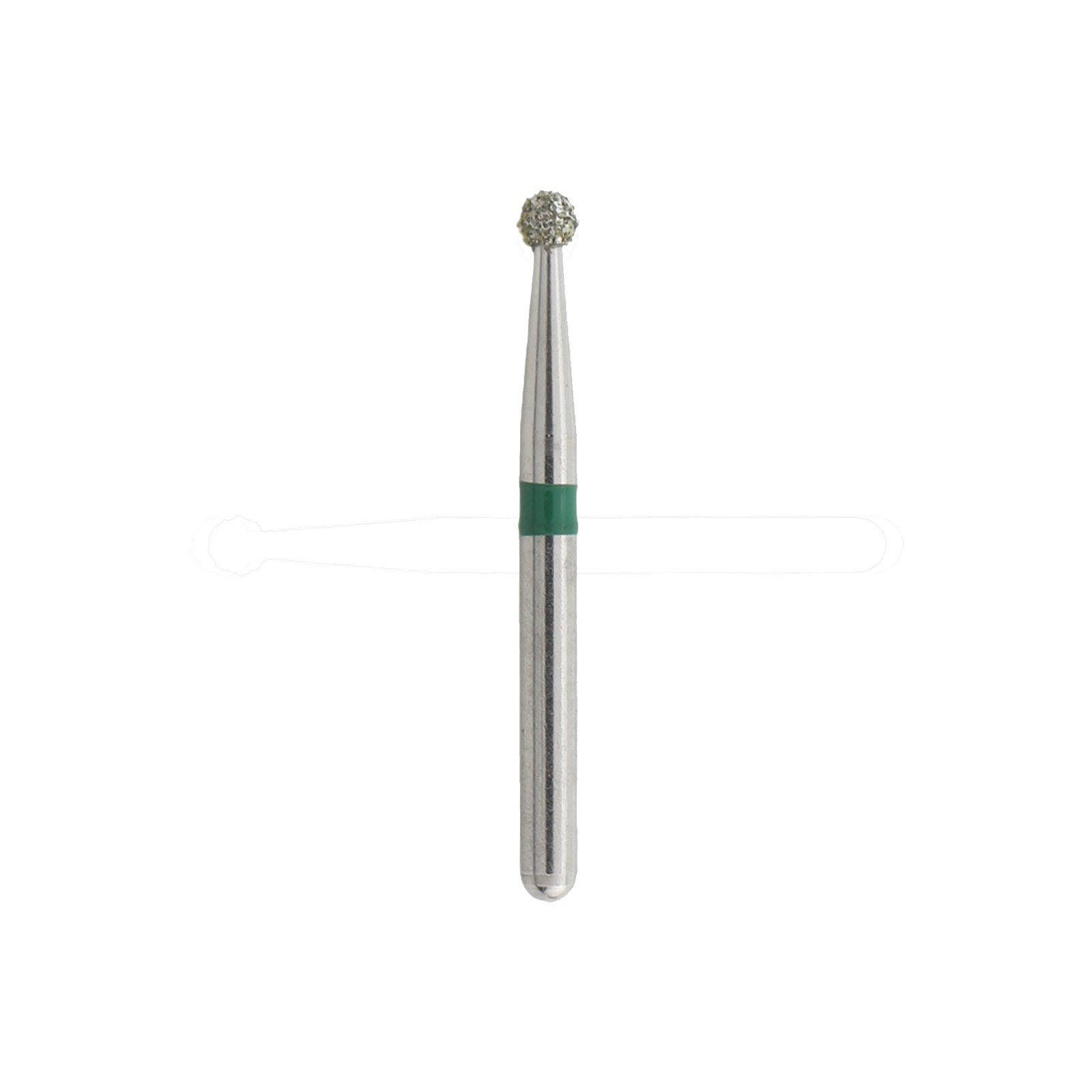 Dental Diamond Bur Round Fine Super Coarse 801 016 021 FG Ball Burs High Speed