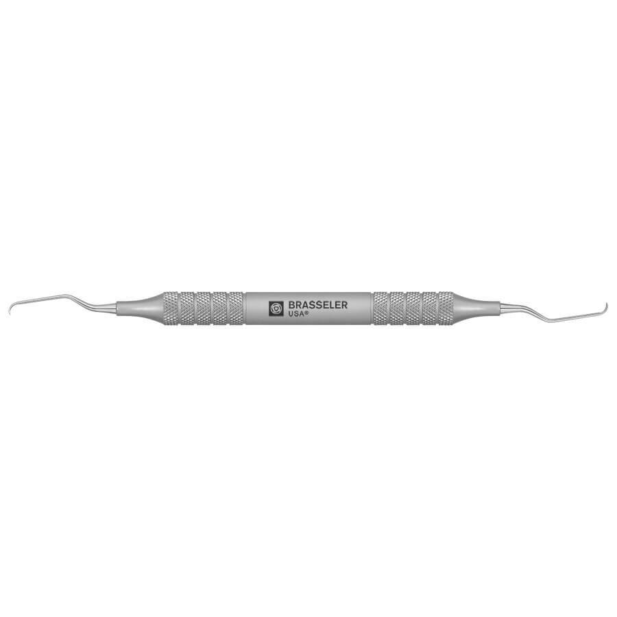 Hand Instruments All Handle Types Hygiene Gracey Curettes By Brasseler (1/pack)