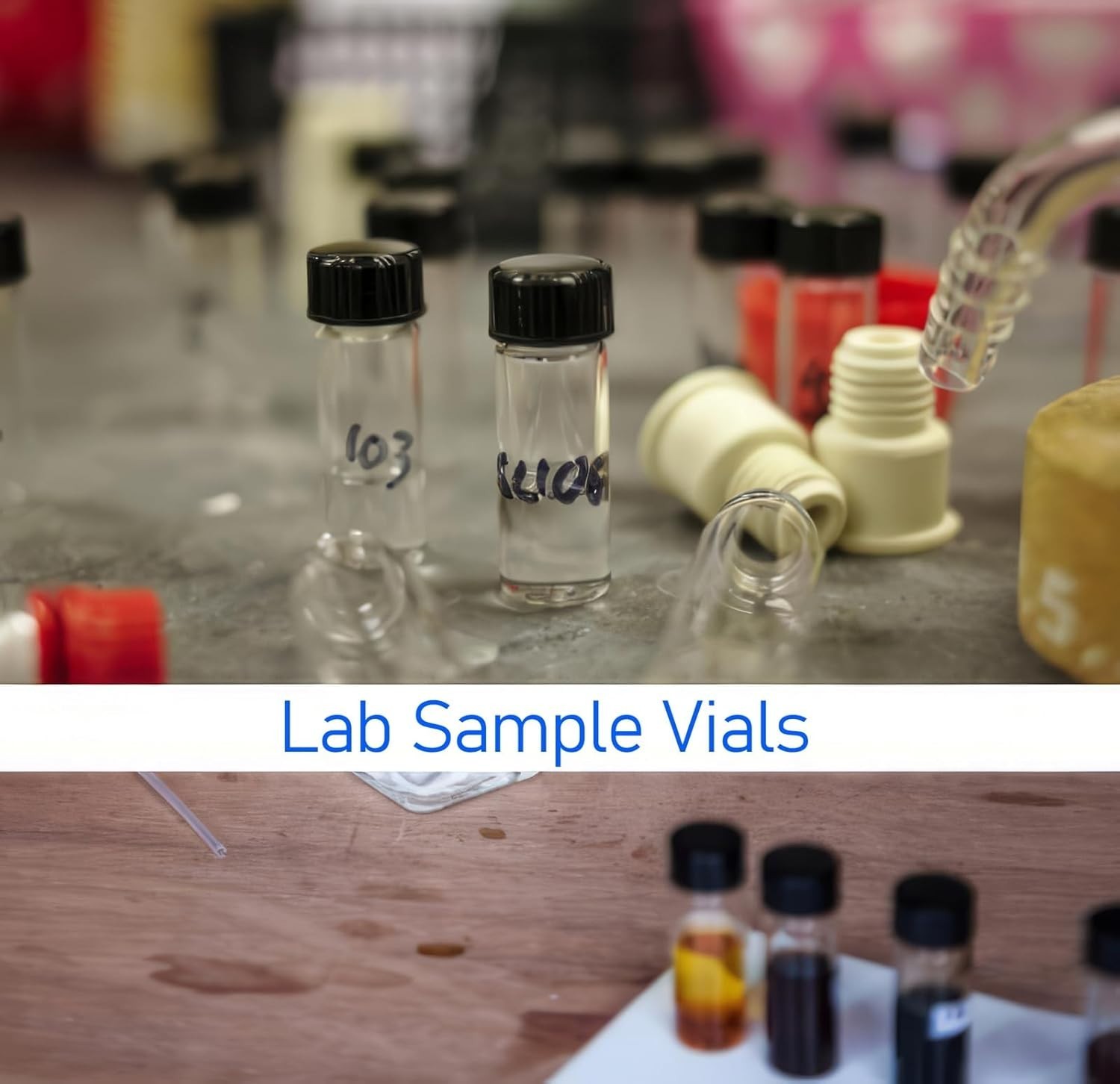 5ml Glass Vials – Shatter Resistant & Clear for Easy Content Visibility