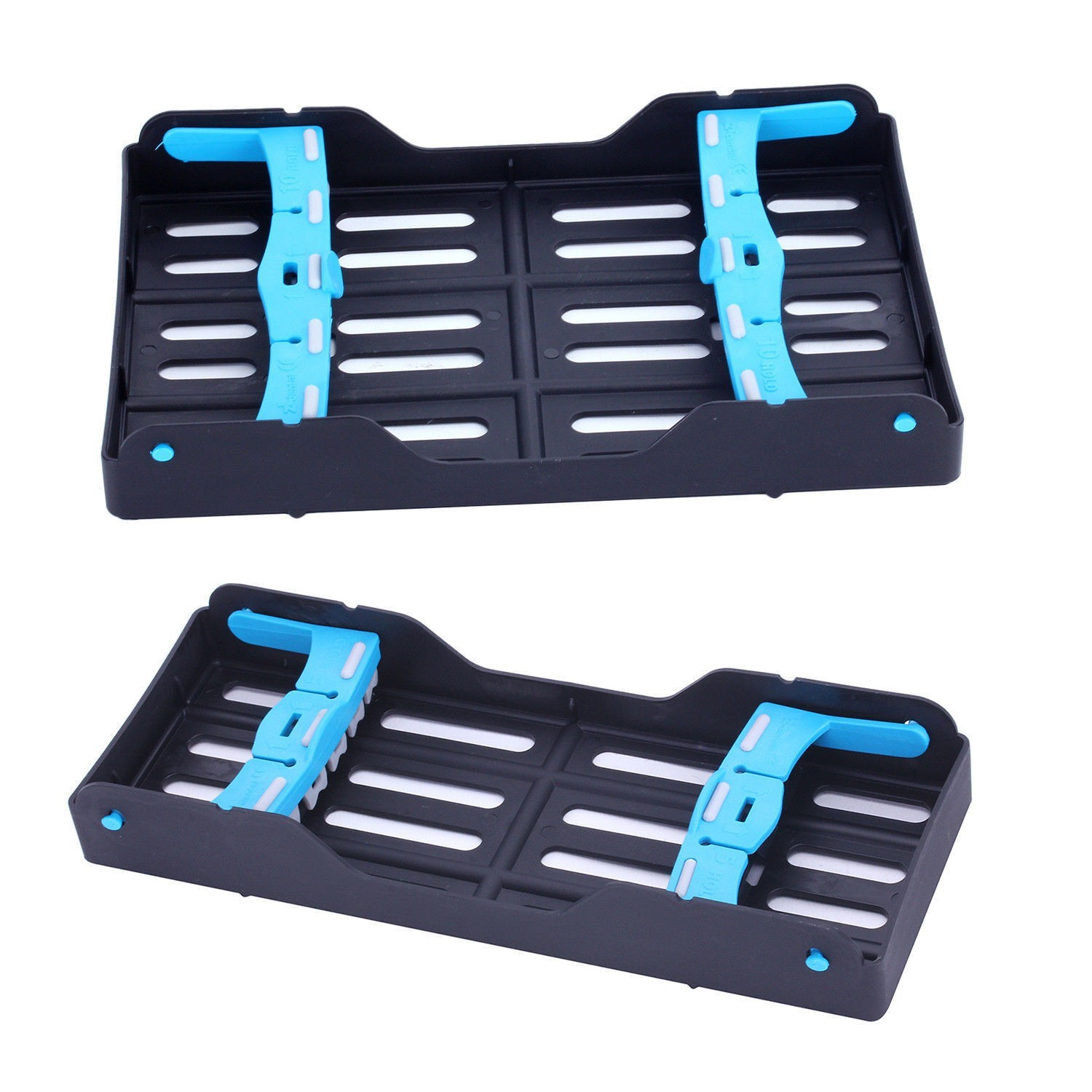 Dental Plastic/Metal 5/10/20 Instrument Disinfection Cassette Sterilization Box