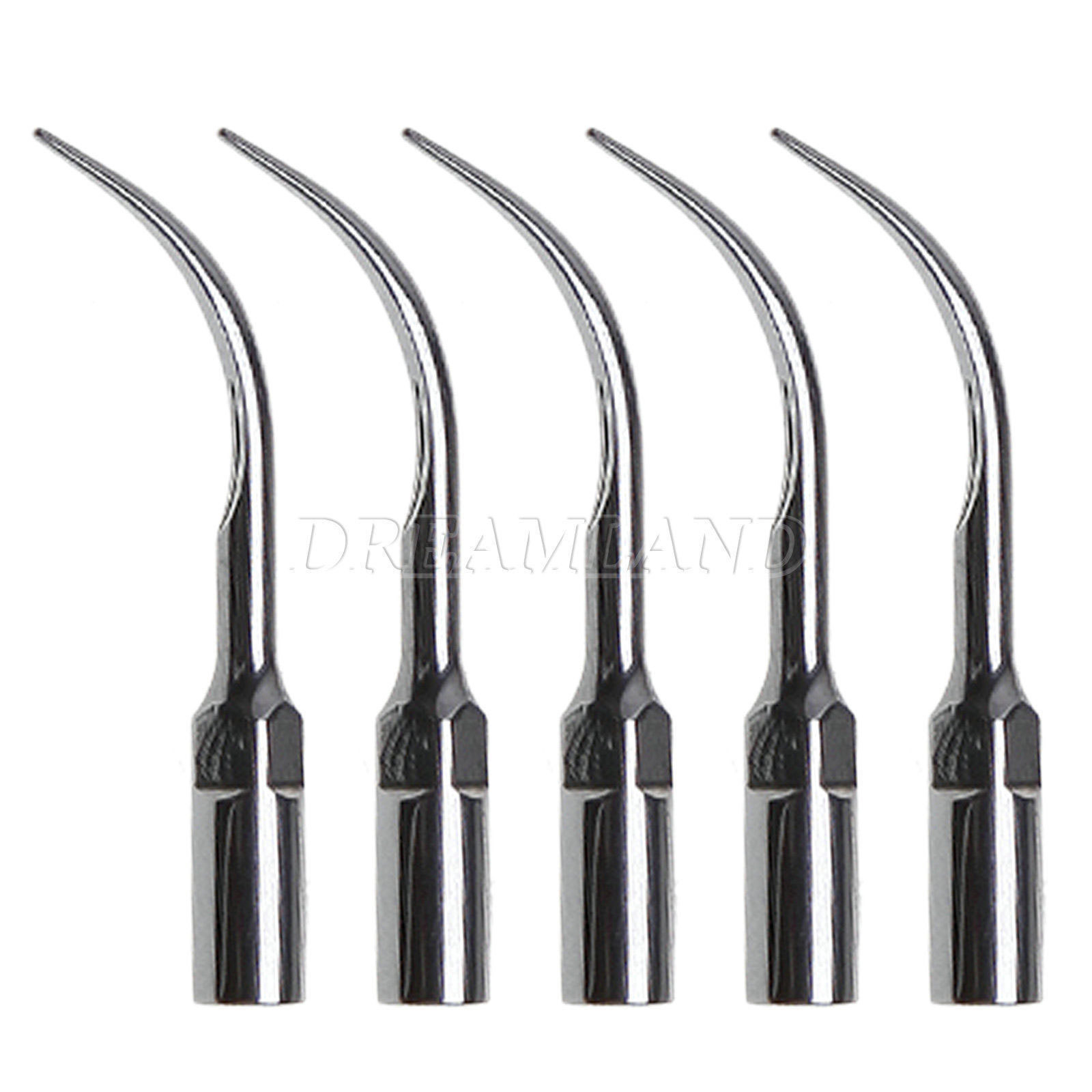5 Dental Piezo Ultrasonic Scaler Tip Fit DTE Satelec Handpiece GD5 USA STOCK