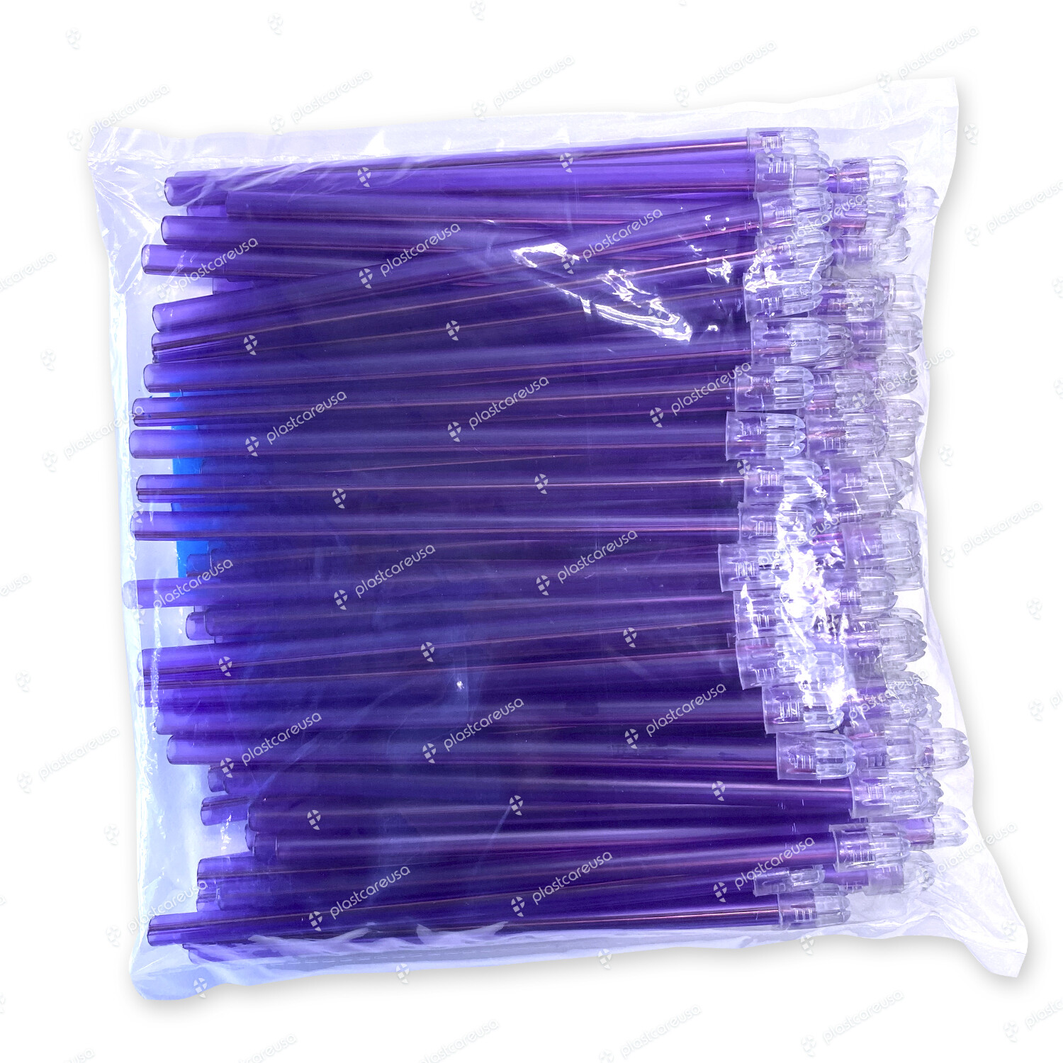 1000 (10 Bags) Purple Dental Saliva Ejectors Ejector Disposable Suction Tips