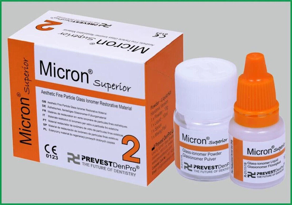 Dental Glass Ionomer Cement Type 2 Restorative Filling Radiopaque Prevest Kit