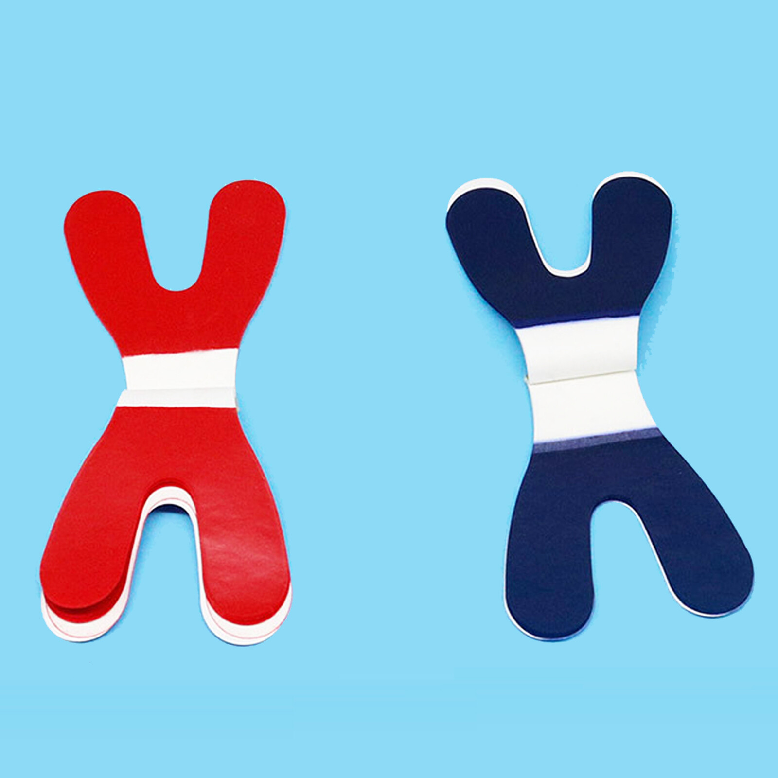 Dental Articulating Paper Blue/Red Double Sided Teeth Care Strips 300 Sheets