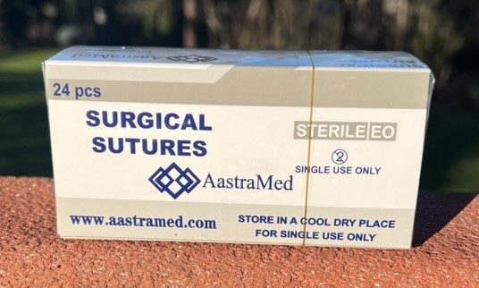 3/0 PDS/PDO 72ct Veterinary Surgical Suture Polydioxanone monofilament Dental