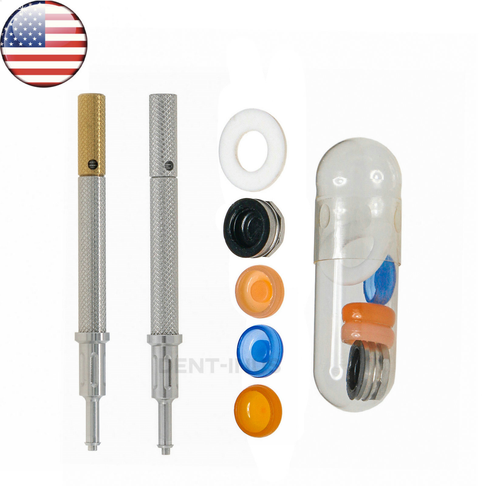 US Dental Universal Implant Retention Caps Insertion Extraction Remove Core Tool
