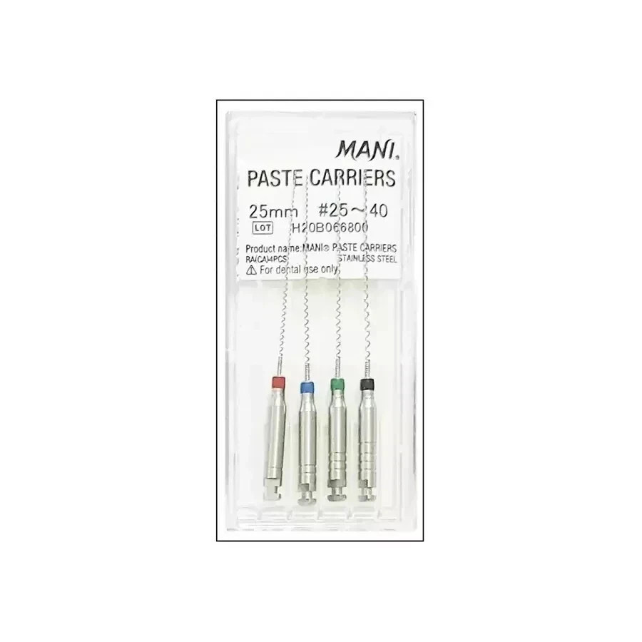 Mani Lentulo Spiral Paste Carrier Assorted Pack 25-40 Free Shipping LONG EXPIRY