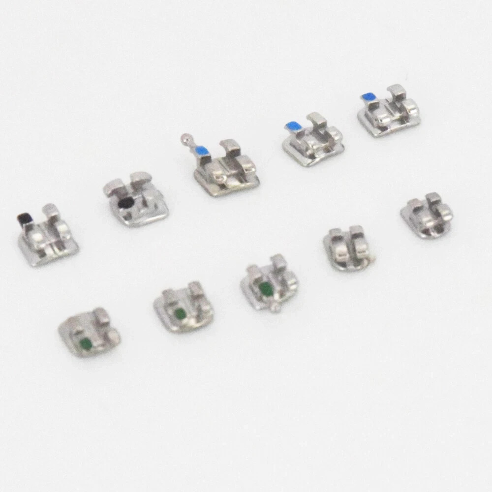 Dental Orthodontic Ligature Ties NiTi Arch Wire 0.022 Roth Brackets Braces Kit
