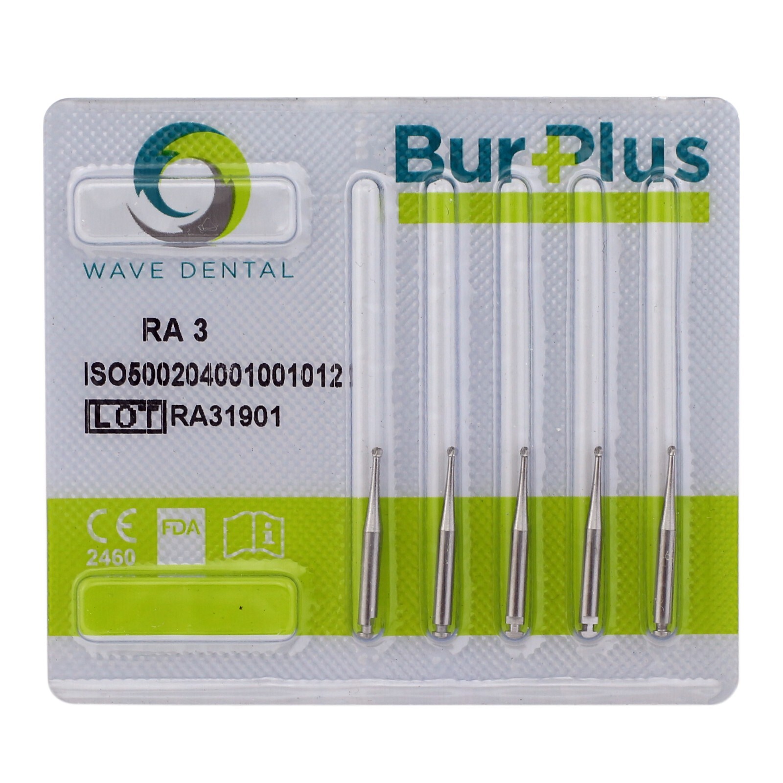 Wave Dental Carbide Bur Latch for Slow Speed Contra Angle RA 22mm Surgical 26mm