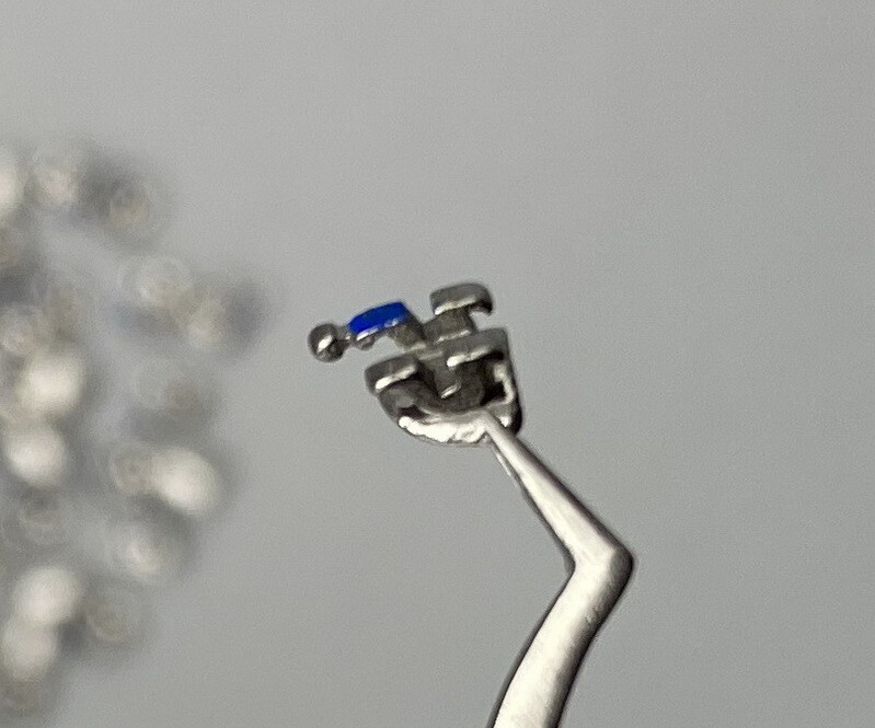 Dental Orthodontic Brackets Braces Standard MBT 022 Slot Hooks 345 Metal Bulk