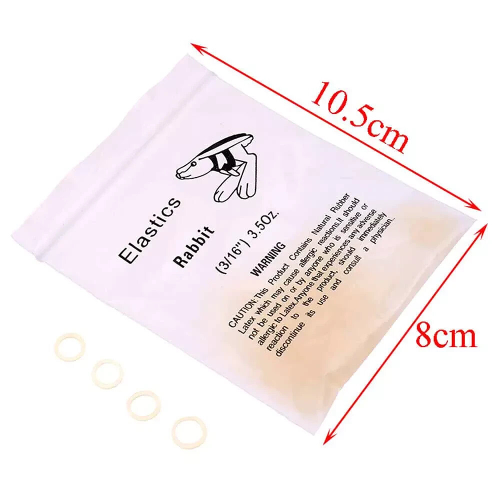 15 Sizes Dental Orthodontic Rubber Bands Elastics Latex Braces 3.5 /5.0 /6.5 oz