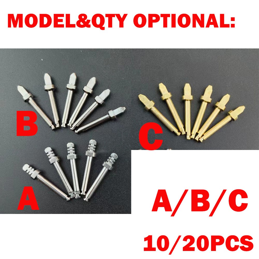 10/20Pcs Dental Mandrel Finishing Polishing CA Latch Contra Angle For One Gloss