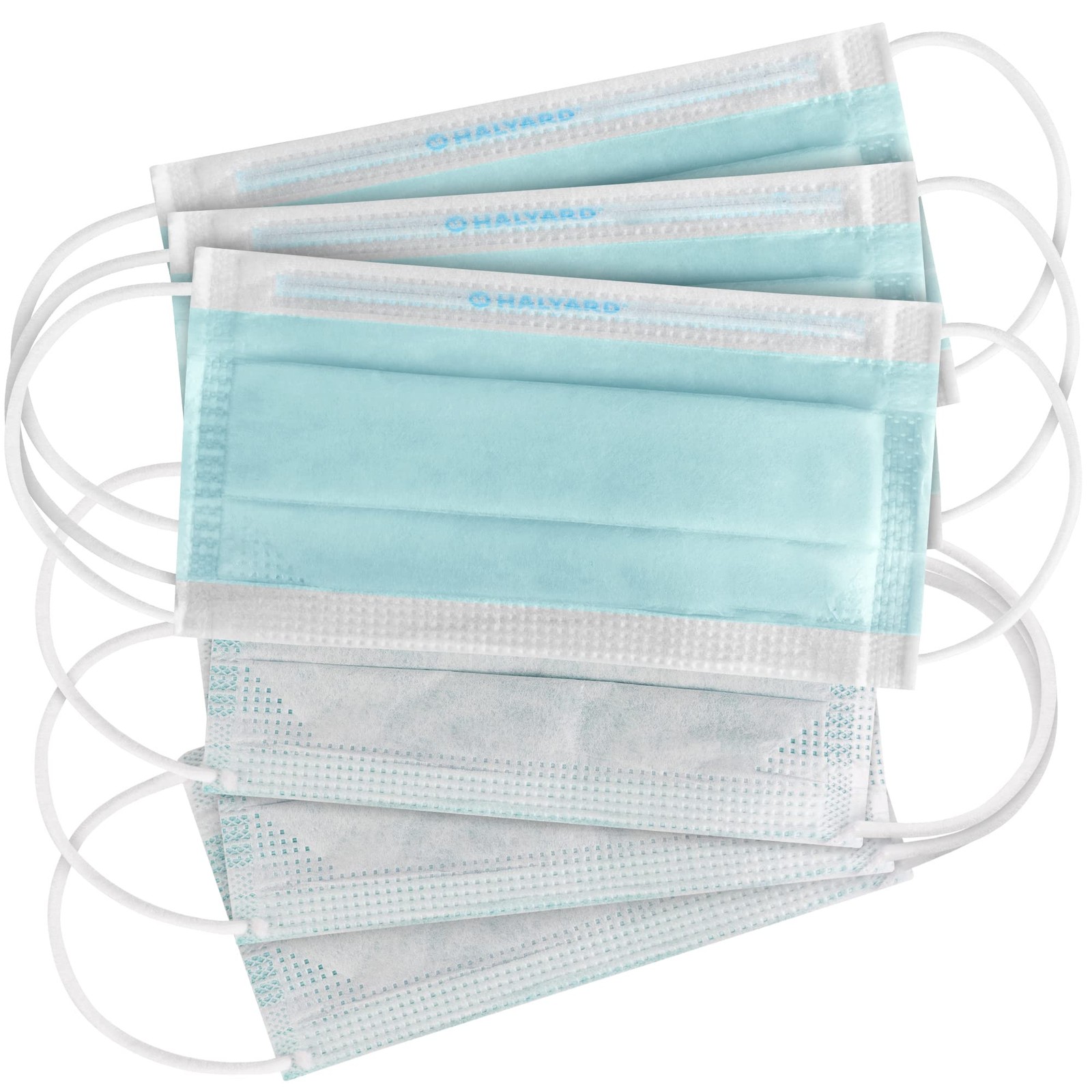 FLUIDSHIELD 2 Disposable Procedure with SO SOFT Earloops, Level 2, Blue, 6211…
