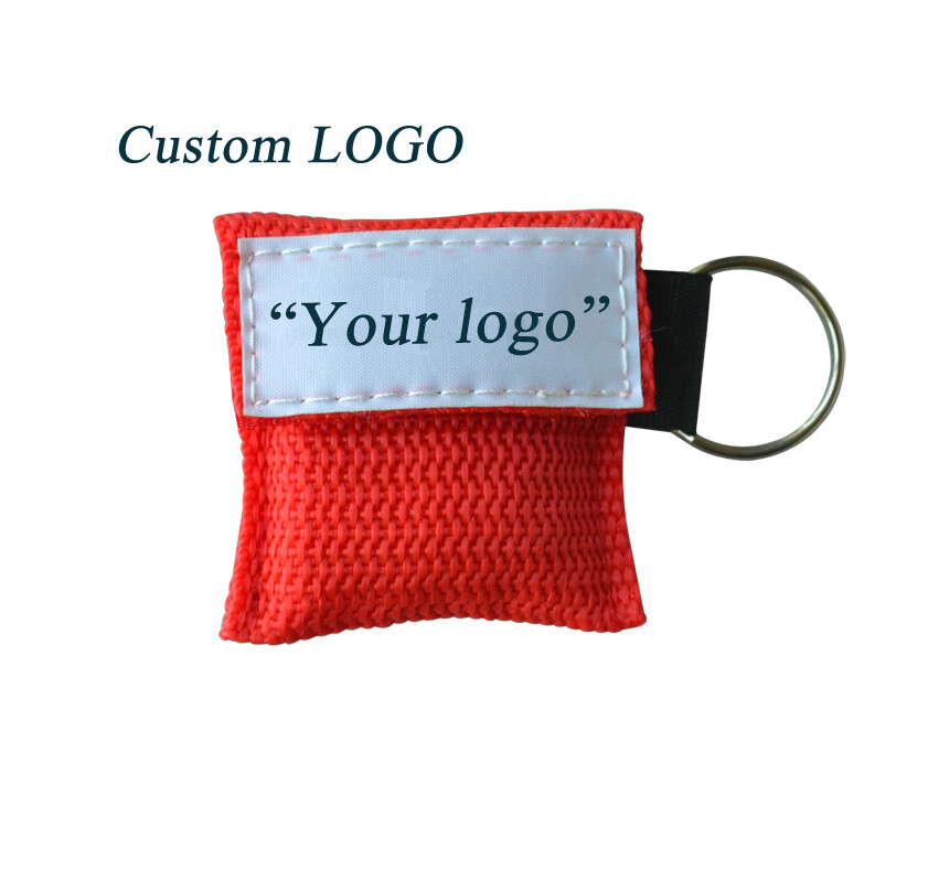 Wholesale 1000pcs CPR Face Shield One-way Valve CPR Custom LOGO cpr Face Shields