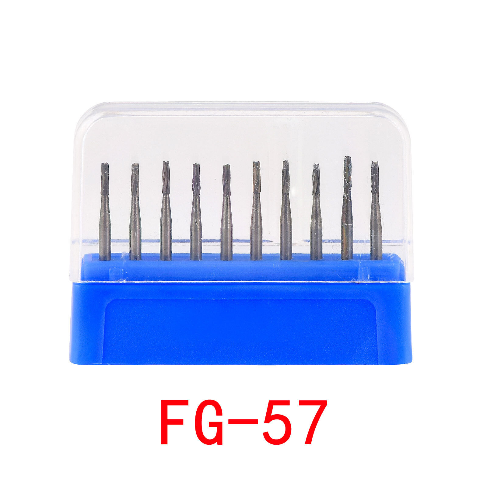 10Pcs Dental Carbide Steel FG Burs Polishing & Finishing Bur Drills High Speed
