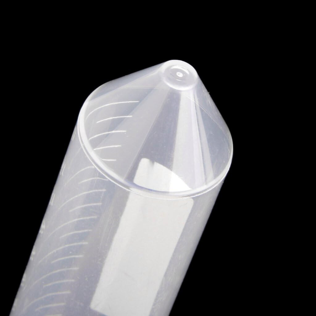 500PCS 50ml Plastic Centrifuge Tube Flat Top Screw Cap Gamma Sterile Graduated