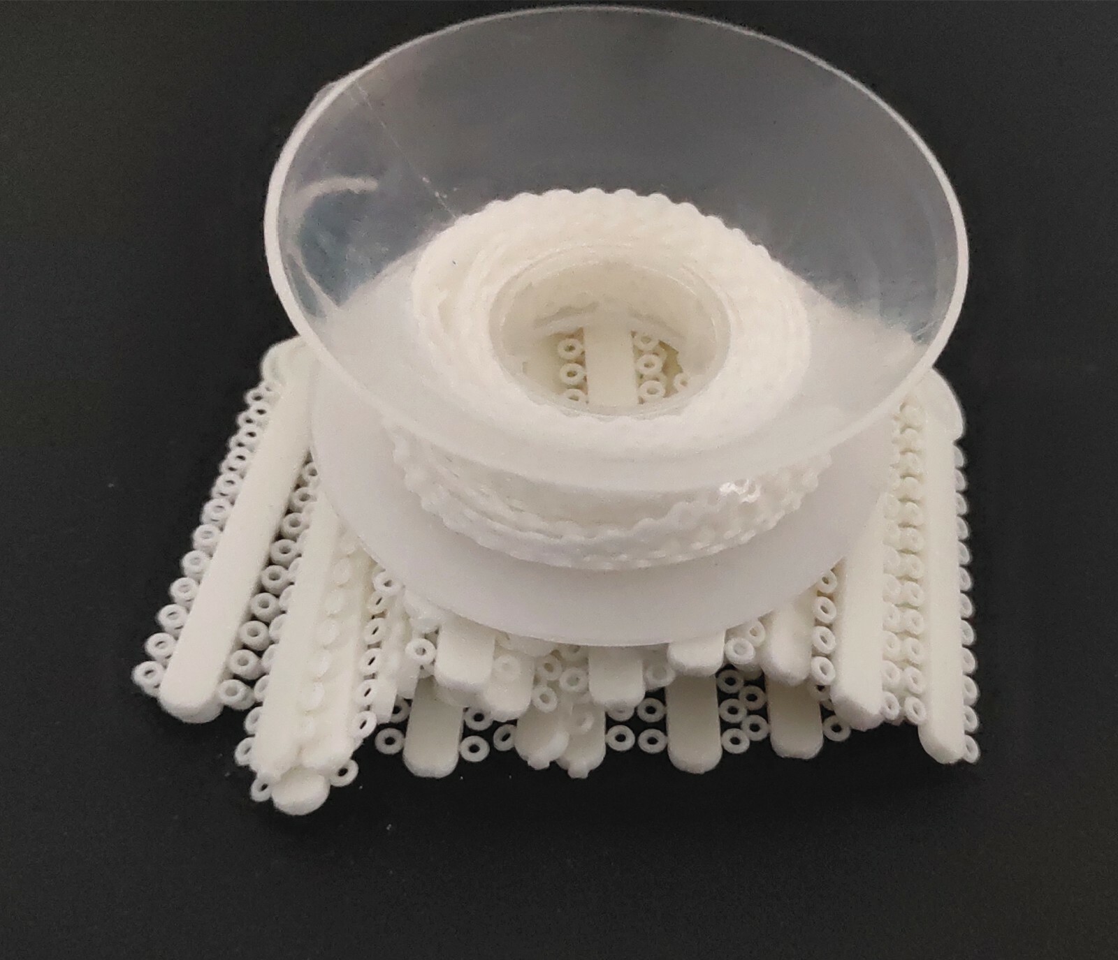 1 Pack White Ligature Ties 1008Pcs/Pack 1 Pack Ultra Power Chain 15 Feet Short