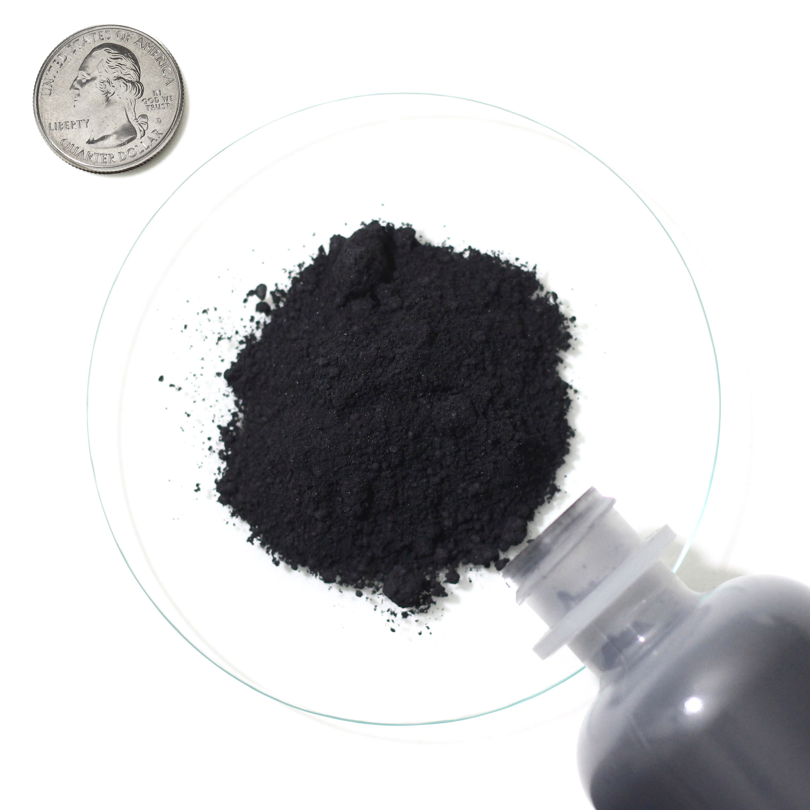 Graphite / 1.1 Pounds / 3 Bottles / 99.9% Pure Military Grade / 44 Micron Powder