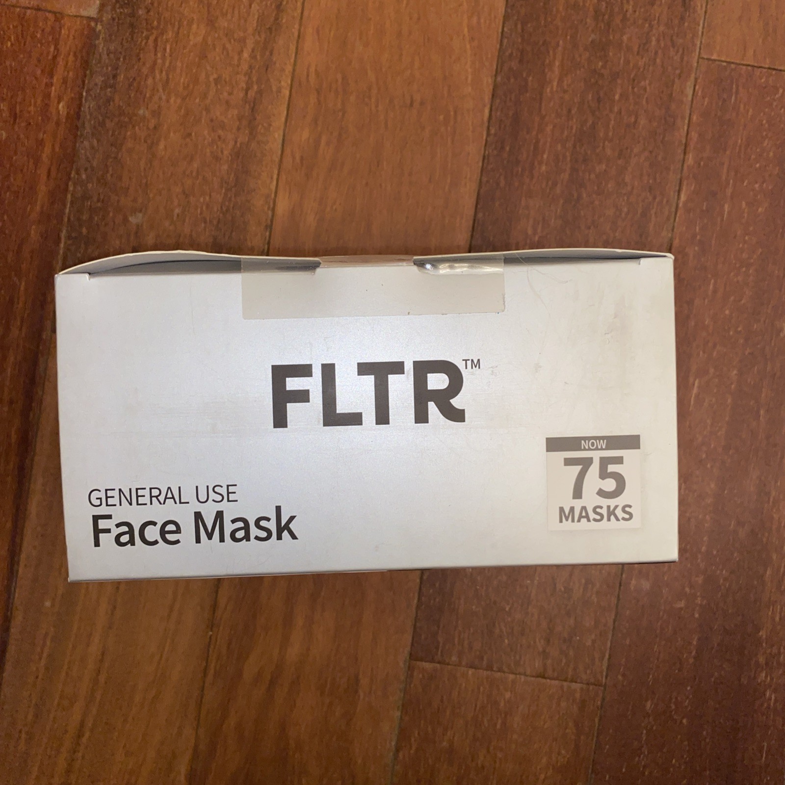 FLTR General Use Face Mask 3-Ply Face Mask 75 PCs Black