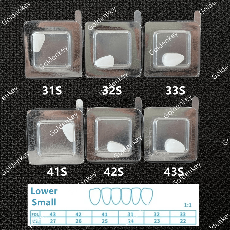 Dental Composite Porcelain Veneers Resin Light Cure Anterior Teeth Whiten Veneer