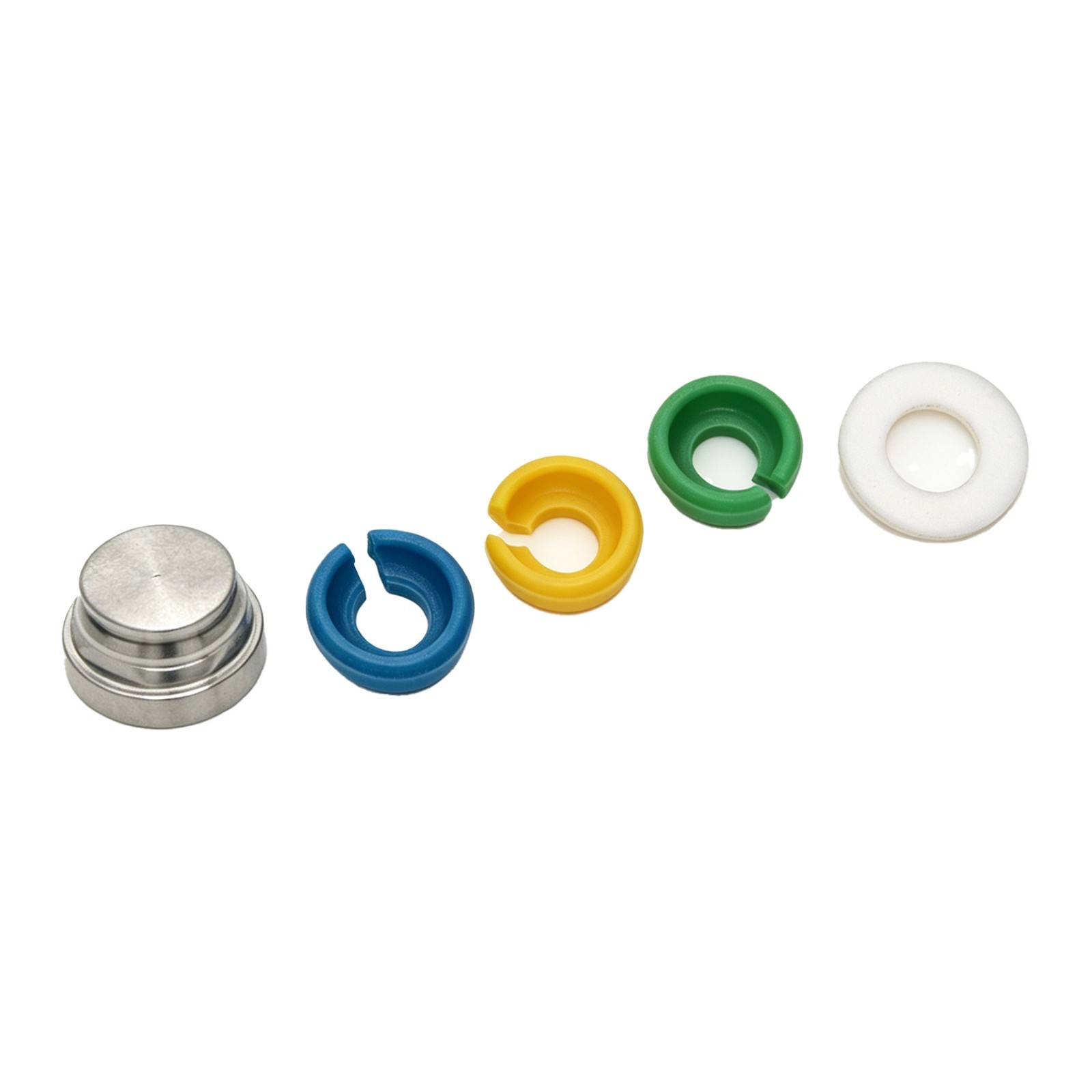 Novaloc Retention Insert Caps Dental PEEK Cap Matrix Titanium Housing Caps Mount