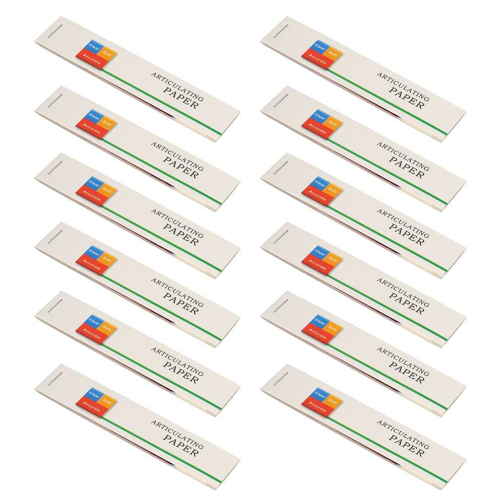 Articulating Paper Extra Thick Blue 100x21mm 100Pcs x 3 Boxes Dental USA
